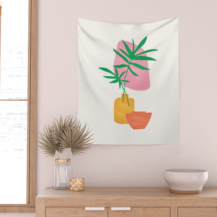 Vases & Stuff II Wall Tapestry Gallery Image 2