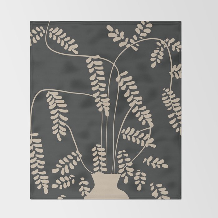 Branched out 1 Throw Blanket Gallery Image 2