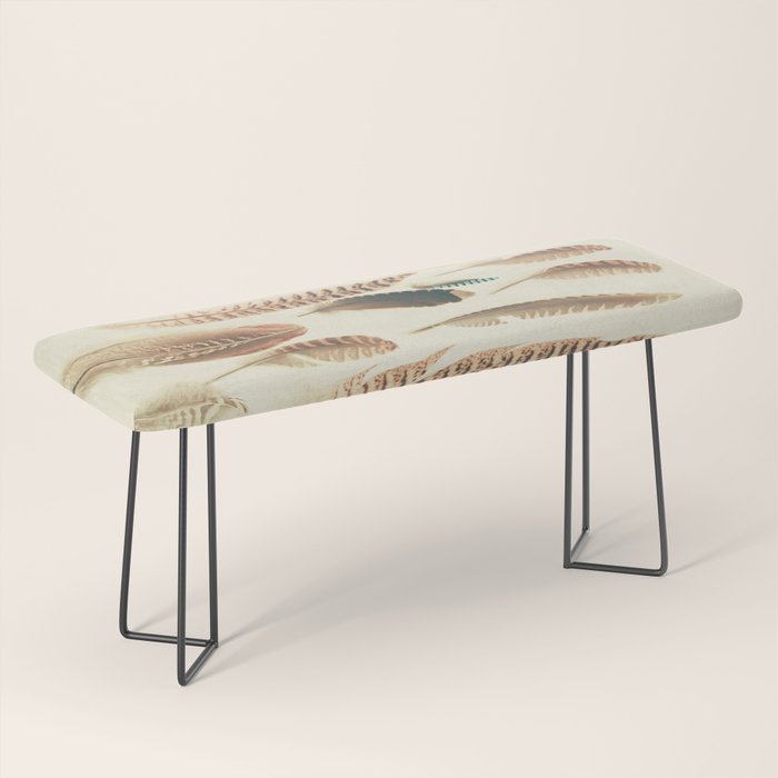 Found Feathers Bench Gallery Image 1