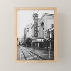 Shea's Buffalo 02 B&W Mini Art Print Gallery Image 1