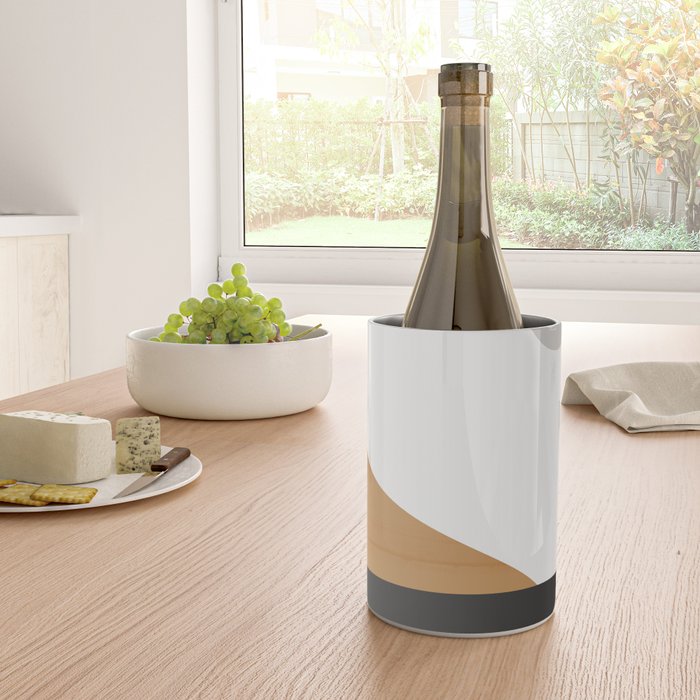 Minimal Art Landscape Wine Chiller Gallery Image 4