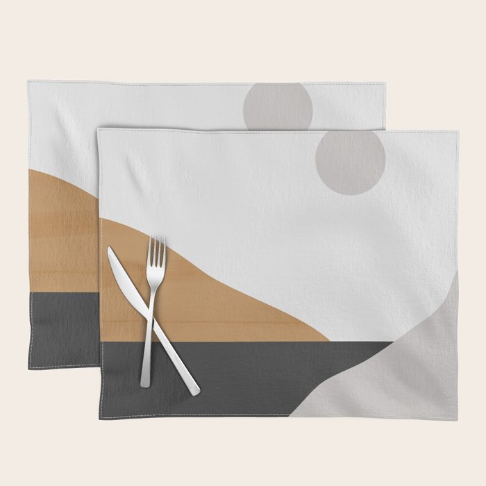 Minimal Art Landscape Placemat Gallery Image 1