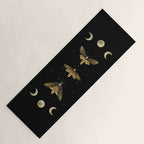 Death Head Moths Night Yoga Mat Gallery Image 1