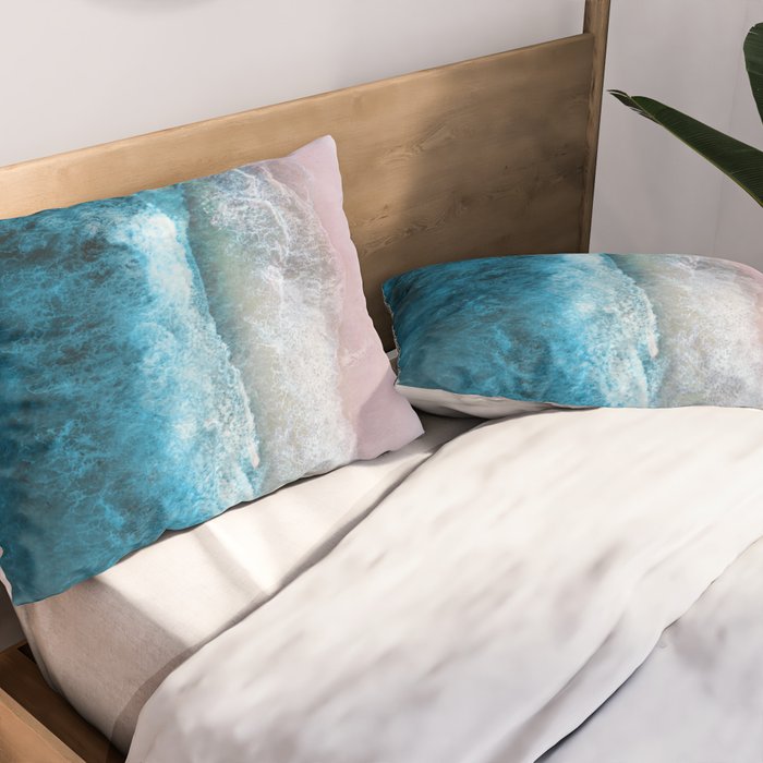 Blue Sea III Pillow Sham Gallery Image 2