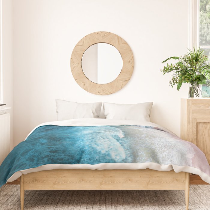 Blue Sea III Duvet Cover Gallery Image 3