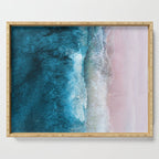 Blue Sea III Serving Tray Gallery Image 1