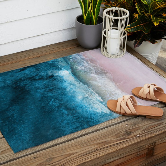 Blue Sea III Outdoor Rug Gallery Image 2