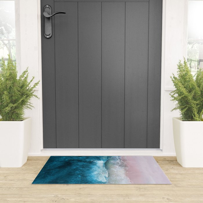 Blue Sea III Welcome Mat Gallery Image 3
