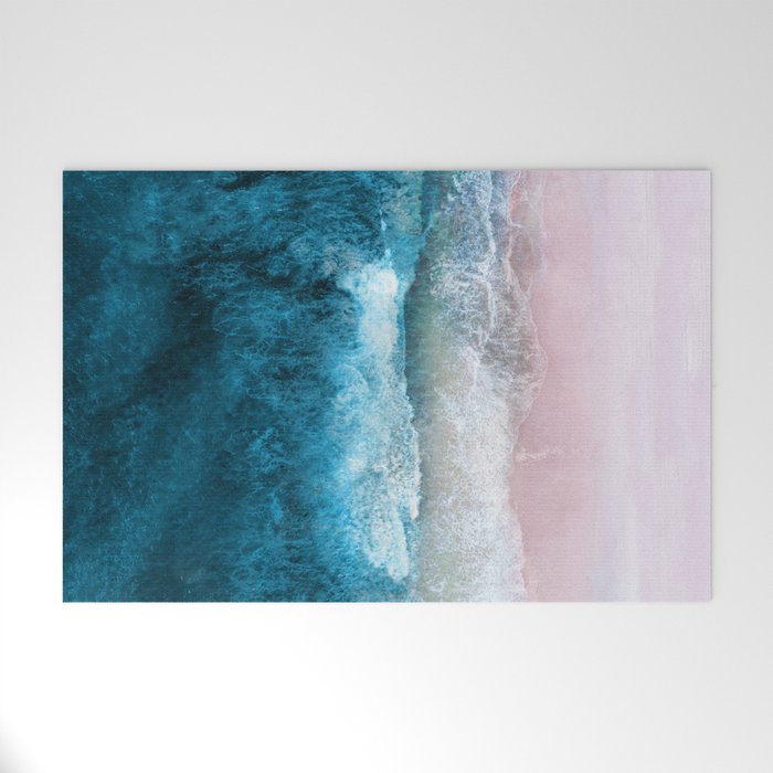 Blue Sea III Welcome Mat Gallery Image 1