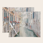 Venice Canal #1 - Italy Travel Photography Placemat Gallery Image 1