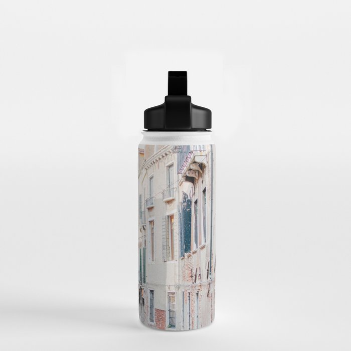 Venice Canal #1 - Italy Travel Photography Water Bottle Gallery Image 2