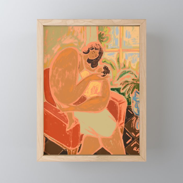 Mother's Hug Mini Art Print Gallery Image 1