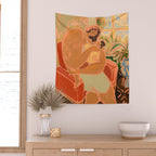 Mother's Hug Wall Tapestry Gallery Image 2