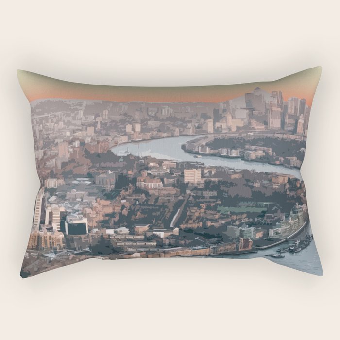 Visit London Rectangular Pillow Gallery Image 1