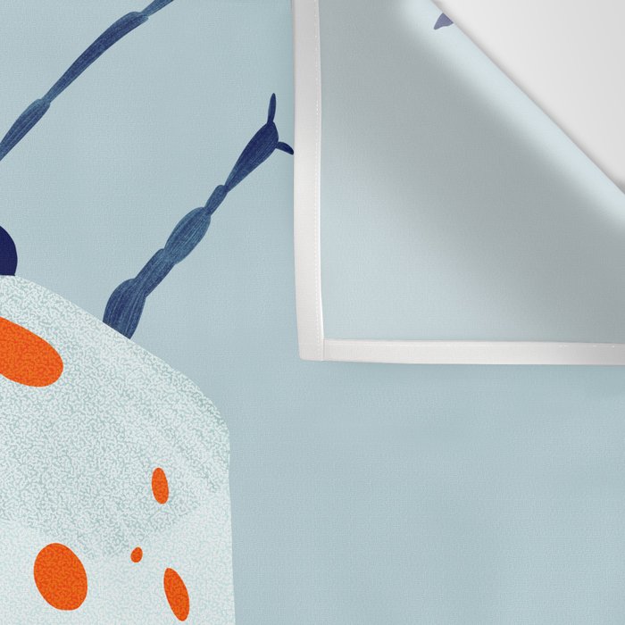Cute beetle Wall Tapestry Gallery Image 3