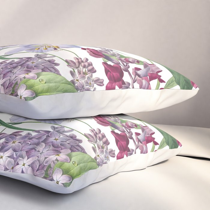 Summer Fruits Botanical Illustration Collage Pillow Sham Gallery Image 3