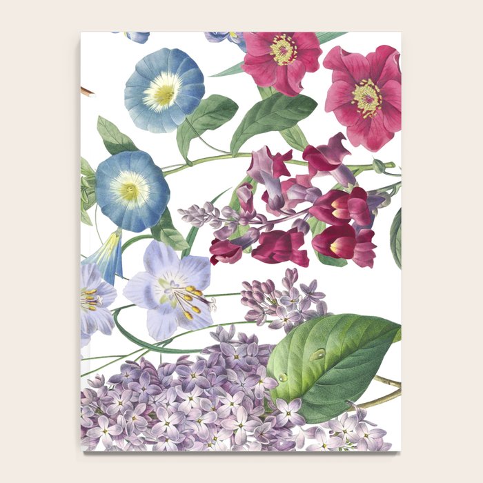 Summer Fruits Botanical Illustration Collage Notebook Gallery Image 4