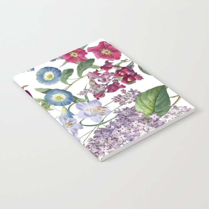 Summer Fruits Botanical Illustration Collage Notebook Gallery Image 2