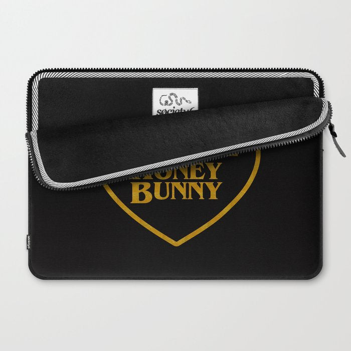 Be Cool Honey Bunny Funny Saying Laptop Sleeve Gallery Image 2