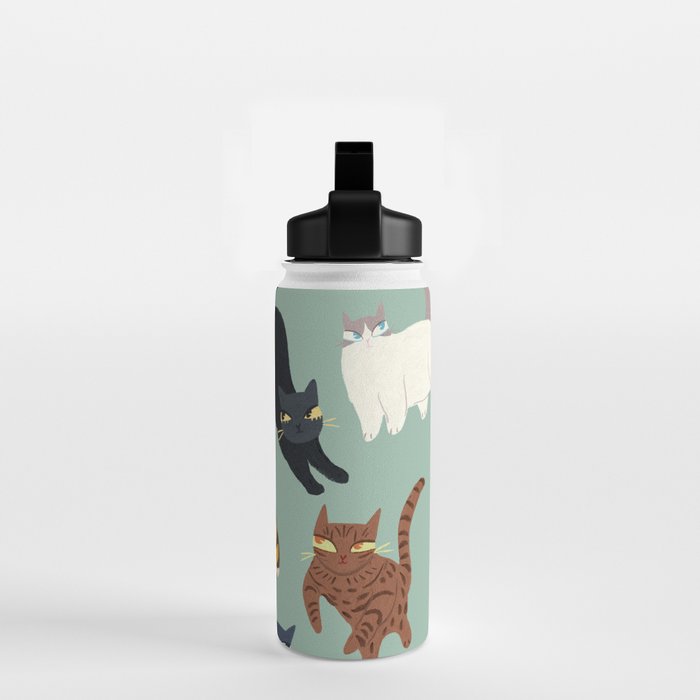 Cats Water Bottle Gallery Image 2