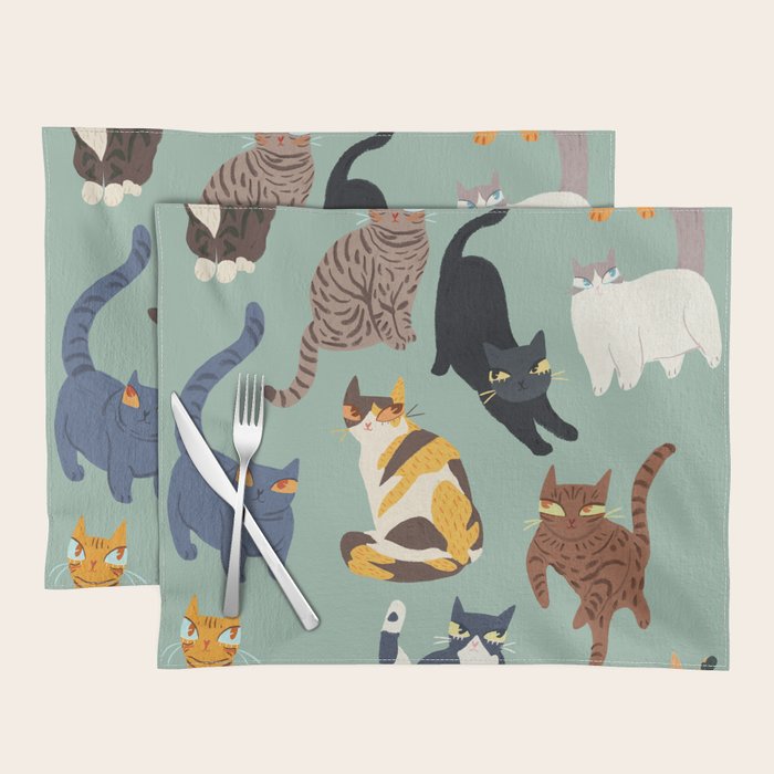 Cats Placemat Gallery Image 1