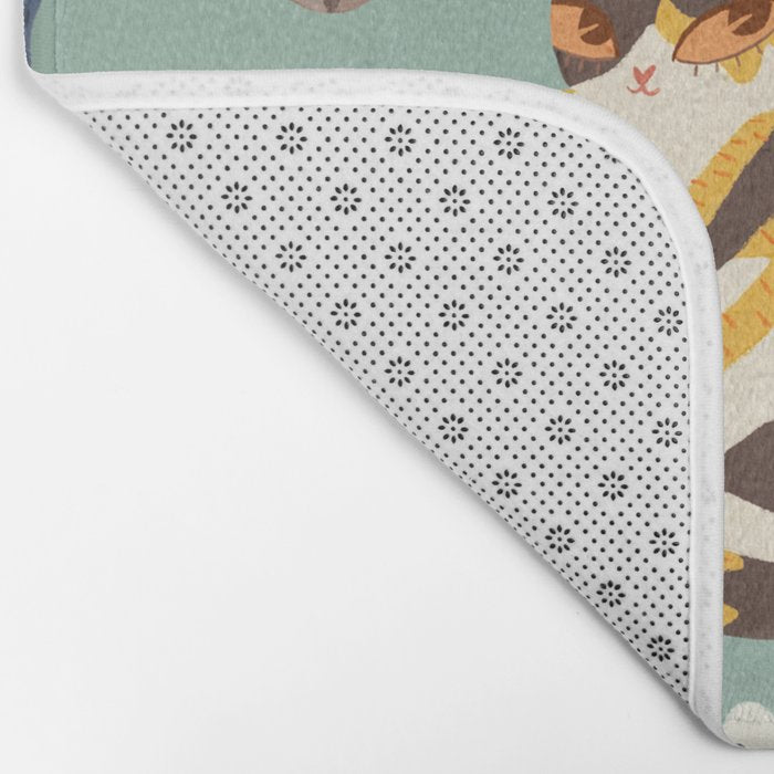 Cats Bath Mat Gallery Image 2