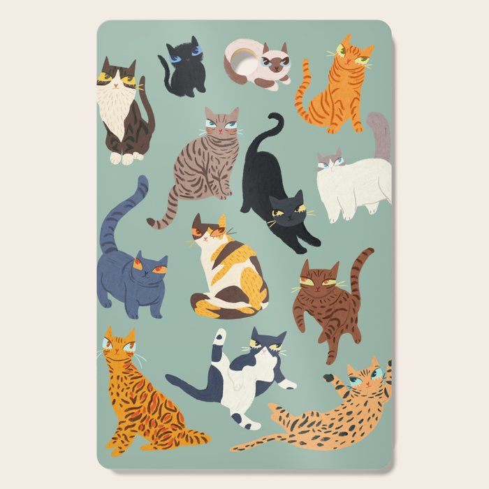 Cats Cutting Board Gallery Image 1