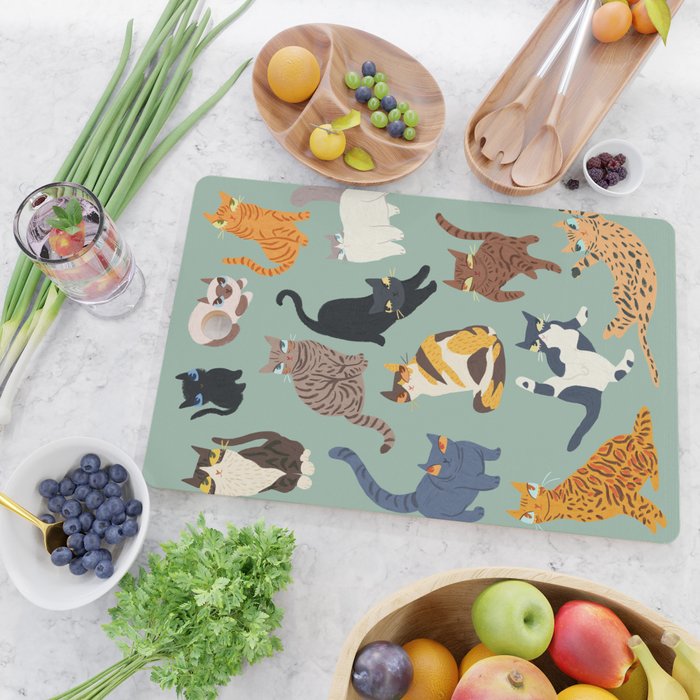 Cats Cutting Board Gallery Image 2