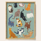 Cats Serving Tray Gallery Image 1