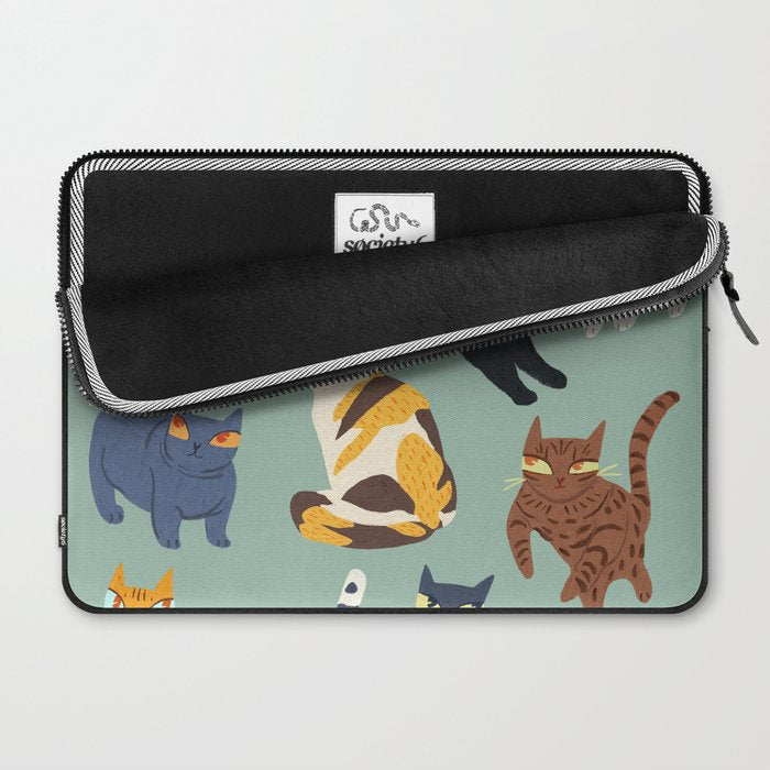 Cats Laptop Sleeve Gallery Image 2