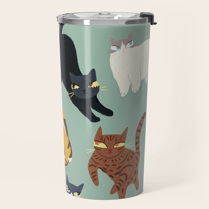 Cats Travel Mug Gallery Image 2
