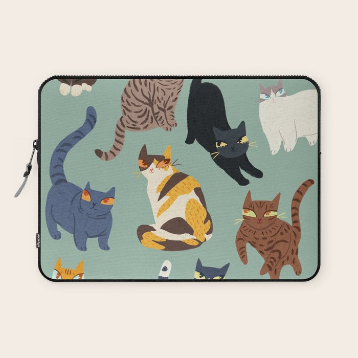 Cats Laptop Sleeve Gallery Image 1