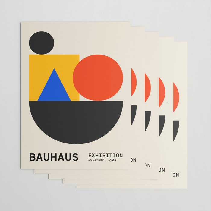 Balance 02: Bauhaus Mid-Century Edition Wrapping Paper Gallery Image 3