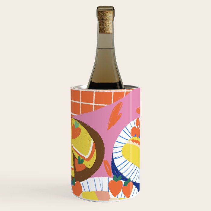 Victoria sponge still life Wine Chiller Gallery Image 1