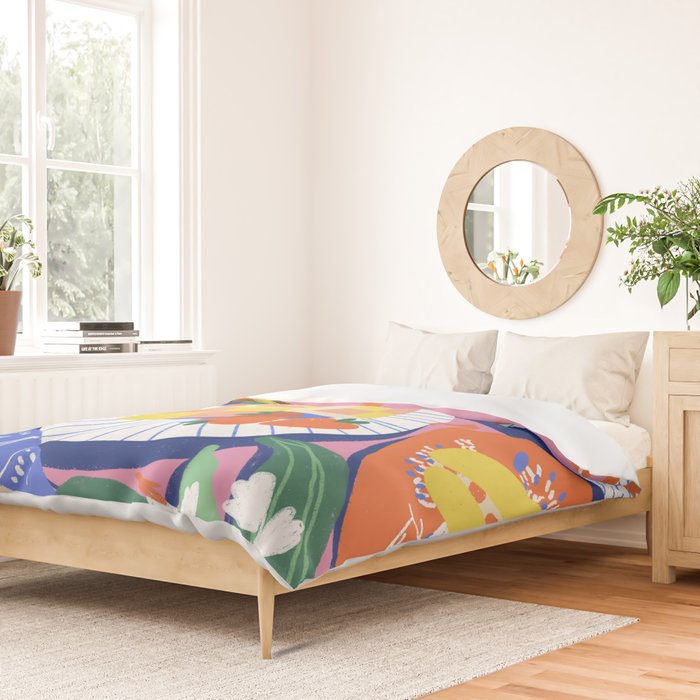 Victoria sponge still life Duvet Cover Gallery Image 2
