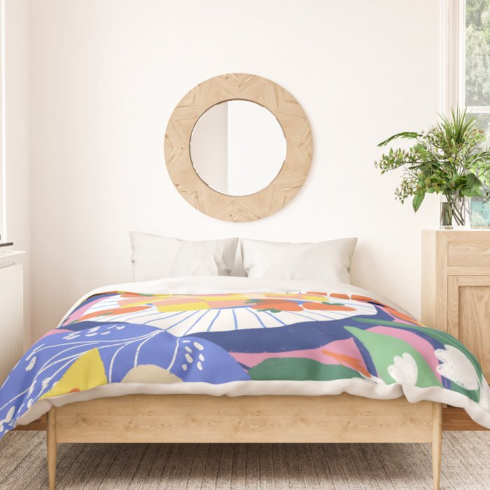 Victoria sponge still life Duvet Cover Gallery Image 3