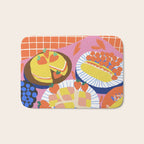 Victoria sponge still life Bath Mat Gallery Image 1
