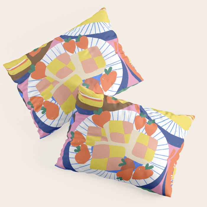 Victoria sponge still life Pillow Sham Gallery Image 1