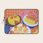 Victoria sponge still life Laptop Sleeve Gallery Image 1