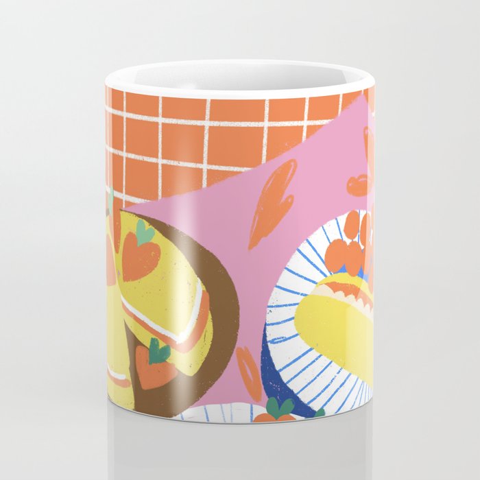 Victoria sponge still life Coffee Mug Gallery Image 4