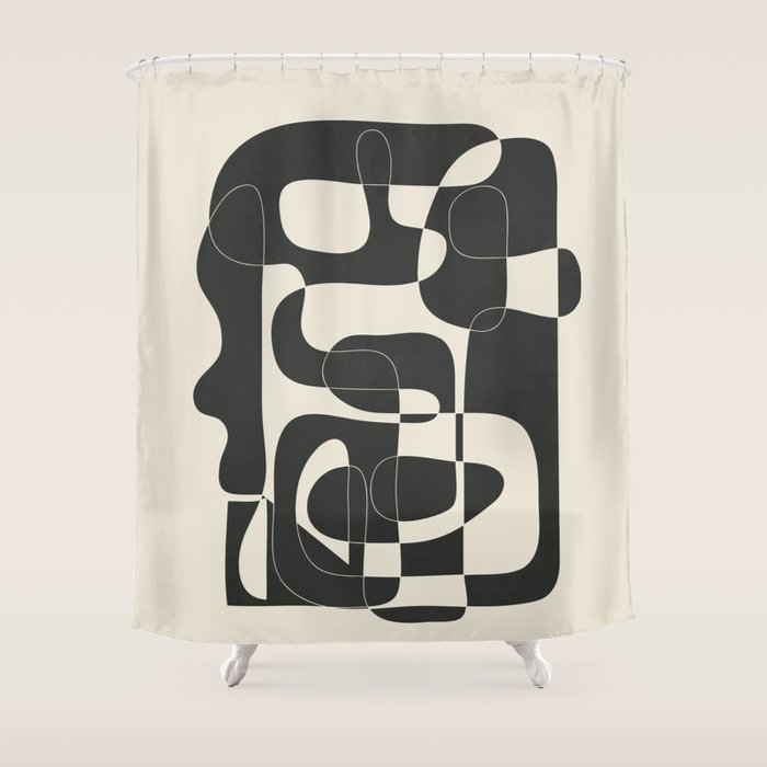 Shifting Boundaries 2 Shower Curtain Gallery Image 1