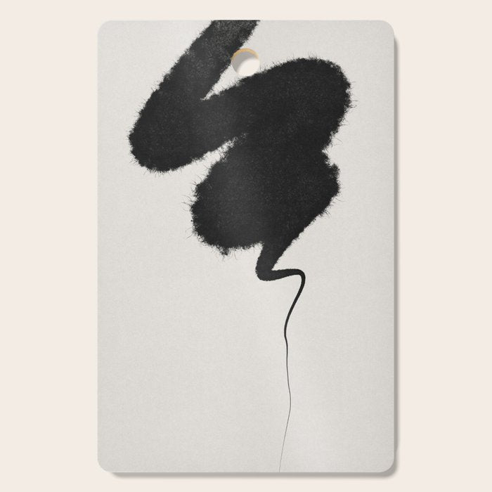 Black Brushstroke Cutting Board Gallery Image 1
