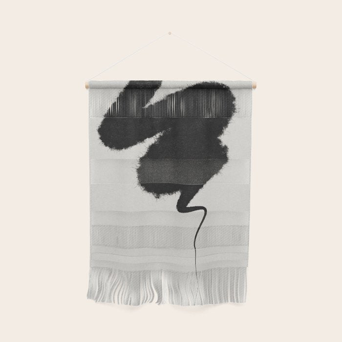 Black Brushstroke Wall Hanging Gallery Image 1