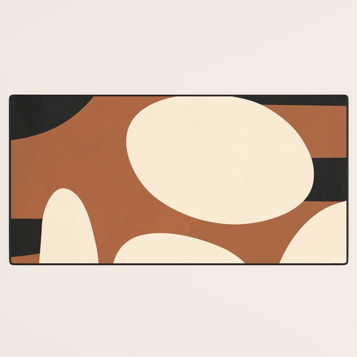 Abstract shapes in the skies 7 Desk Mat Gallery Image 3