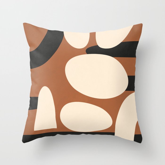 Abstract shapes in the skies 7 Throw Pillow Gallery Image 6