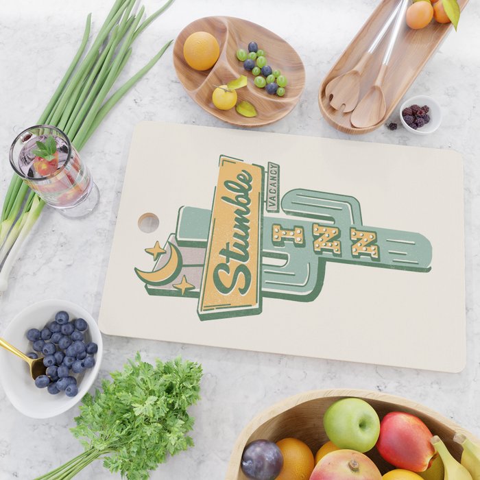 The Stumble Inn Vintage Highway Sign Cutting Board Gallery Image 2