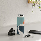 Cat Landscape 3 : Cat road Water Bottle Gallery Image 4