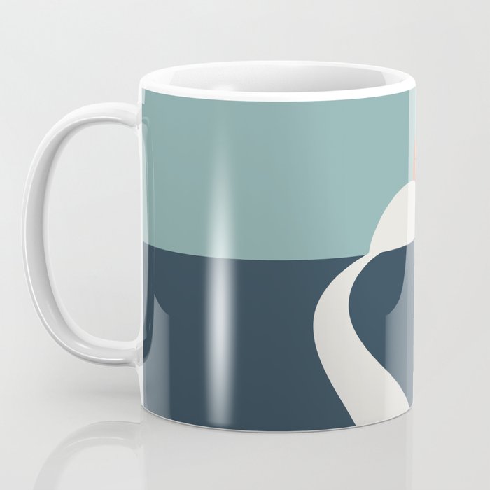 Cat Landscape 3 : Cat road Coffee Mug Gallery Image 3
