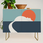 Cat Landscape 3 : Cat road Credenza Gallery Image 1