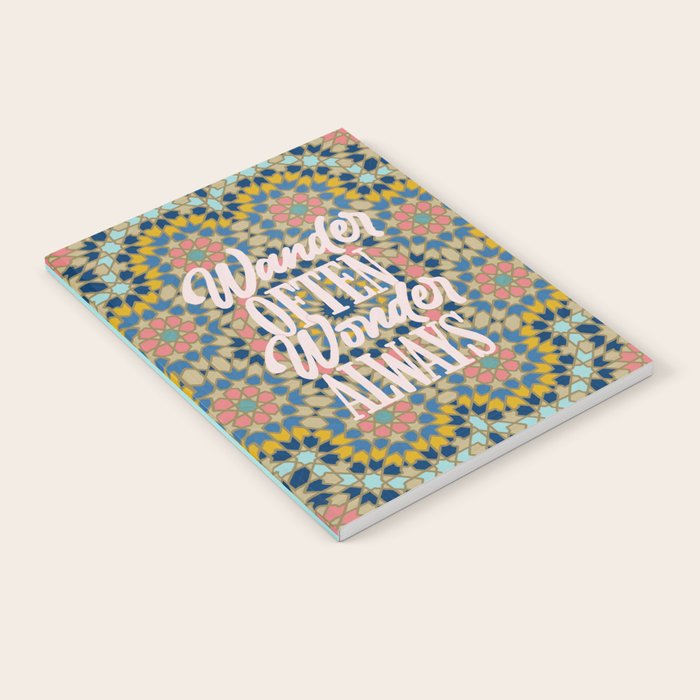 Wander Often Wonder Always Notebook Gallery Image 1